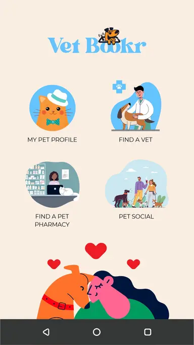 Vet Bookr screen 2
